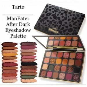 Tarte Red and Pink Eyeshadow Palette Vibrant Makeup